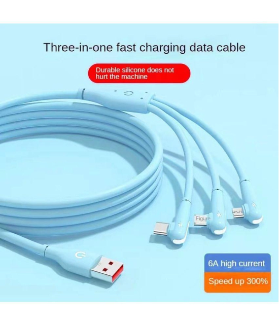 Life Like - Blue 5 A Multi Pin Cable 1.2 Meter - Blue