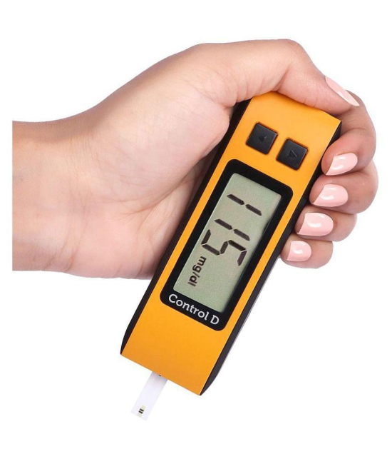 Control D Glucometer with 50 Strips Expiry Aug 2024