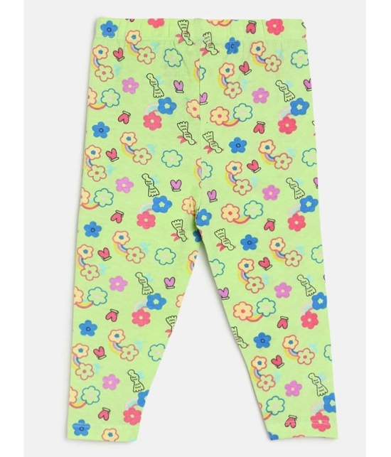 MINI KLUB Multi Cotton Legging For Baby Girl ( Pack of 3 ) - None