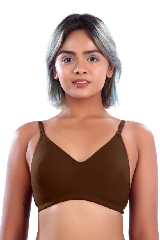 Women Hug Jasmine Bra Coffee Brown