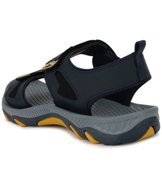 Campus - Navy Mens Floater Sandals - None