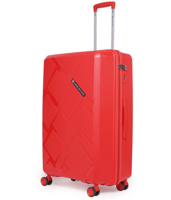 Swiss Military Red L(Above 70cm) Check-in Hard SM004HTB_28_RED Luggage - L(Above 70cm)