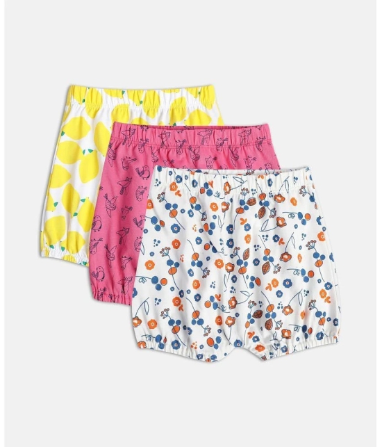 MINIKLUB PINK / YELLOW / BLUE  SHORTS For NEW BORN AND BABY GIRLS - None