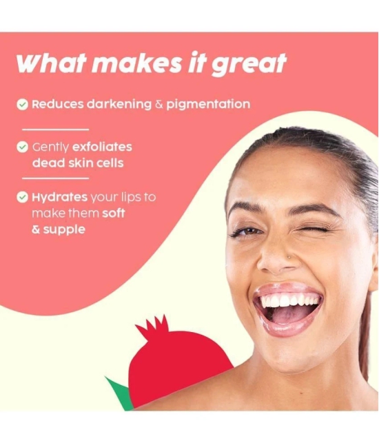 Plix Pomegranate Lip Exfoliating Scrub For Dark, Dry & Chapped LipsCocoa Butter & Vitamin E