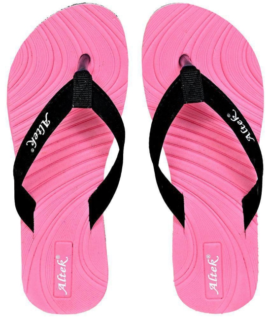 Altek - Pink Womens Flip Flop - None