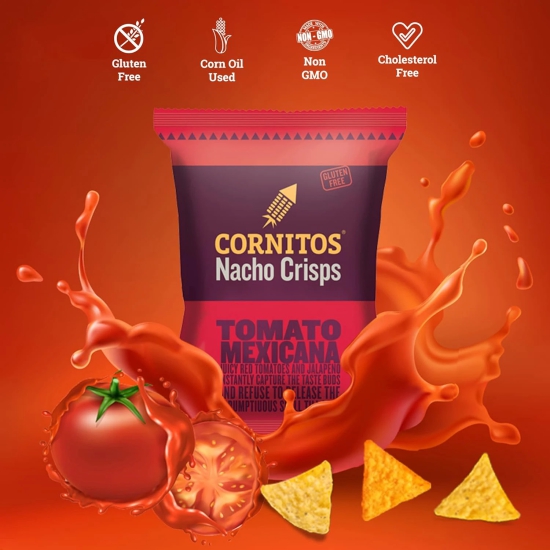 Cornitos Cornito Tomato Mexicana Nachos, 60 Gm