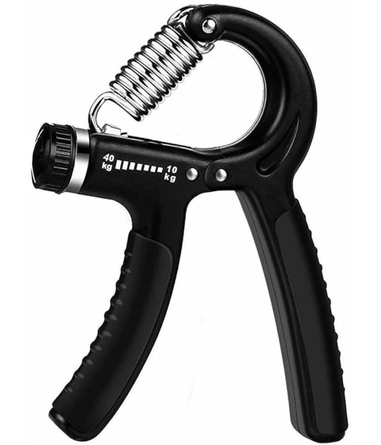 Adjustable Hand Grip Strengthener, Hand Gripper for Men & Women , Pack of 1 - Black