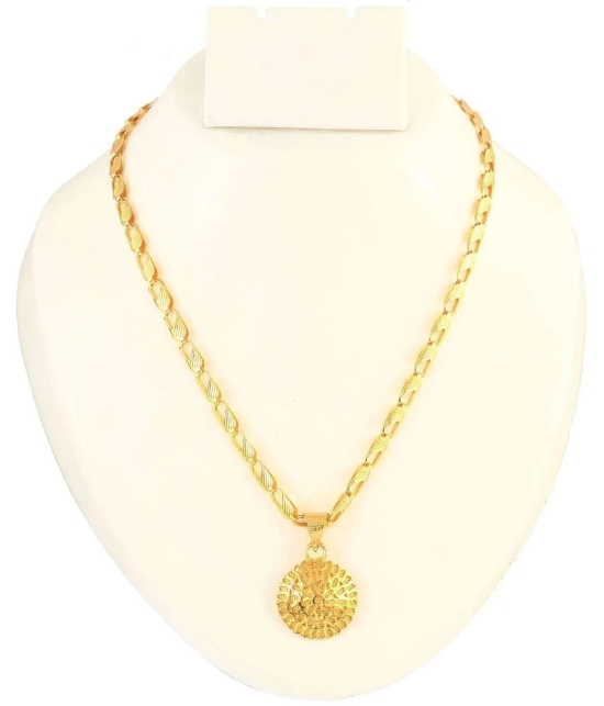 Jewar Mandi - Gold Pendant ( Pack of 1 ) - Gold