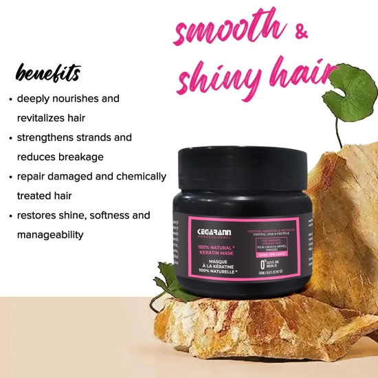 Ultra Repairing Hair Mask with Keratin for Damaged and Stressed Hair