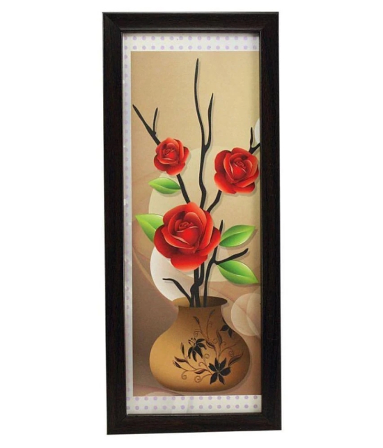 Indianara - Floral Painting With Frame