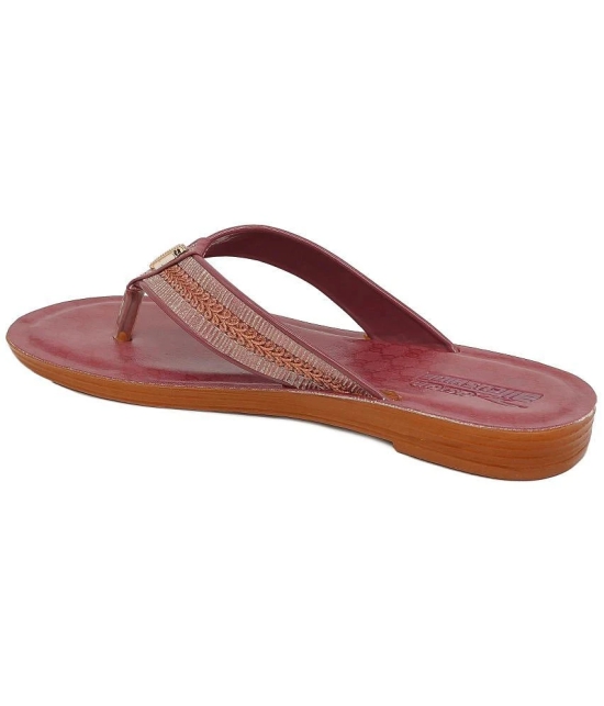 ASIAN Red Womens Daily Slipper - None