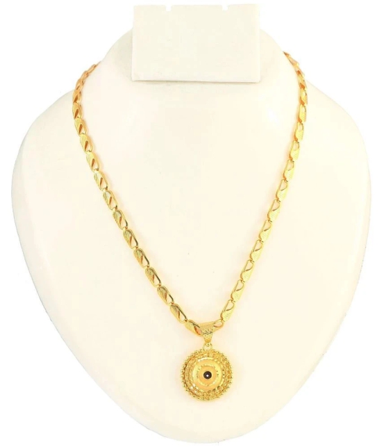 Jewar Mandi - Gold Pendant ( Pack of 1 ) - Gold