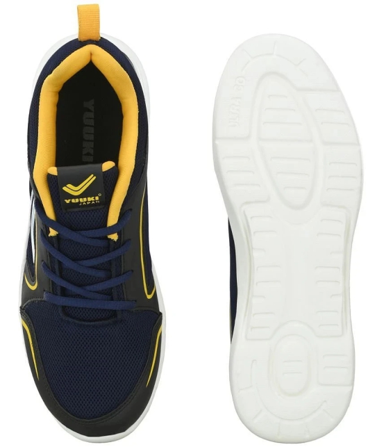 YUUKI - DELTA RUN III Navy Mens Sports Running Shoes - None