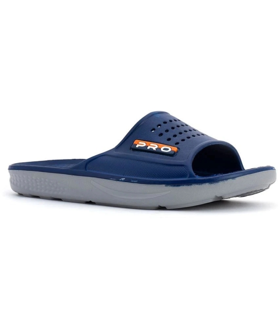 KHADIM Blue Slides - None