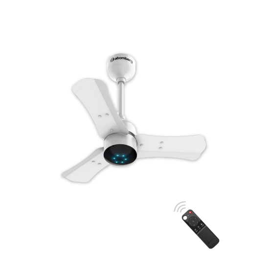 Atomberg Renesa+ 600mm BLDC motor Energy Saving Ceiling Fan with Remote Control | Pearl White