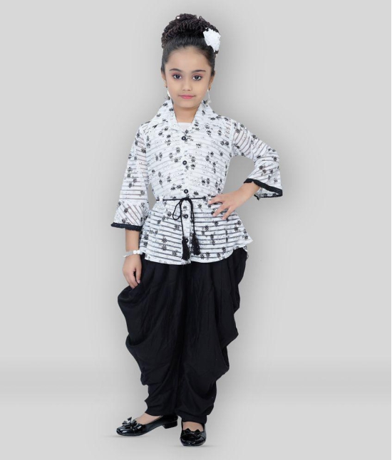 Arshia Fashions Girls Kurti and Dhoti Set - None