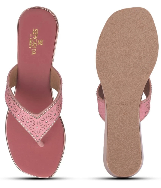 Liberty Peach Womens Flats - None