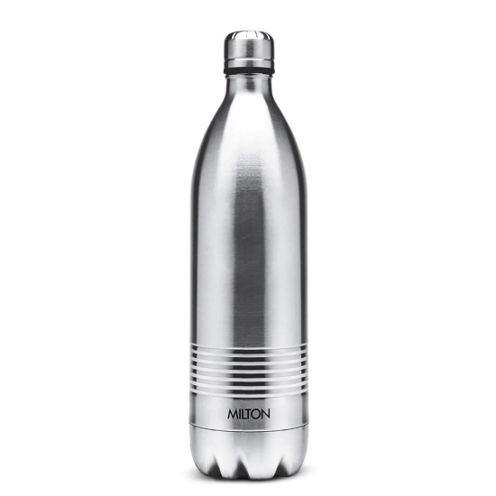 Milton Duo DLX Thermosteel Water Bottle | 24 Hours Hot and Cold | Silver