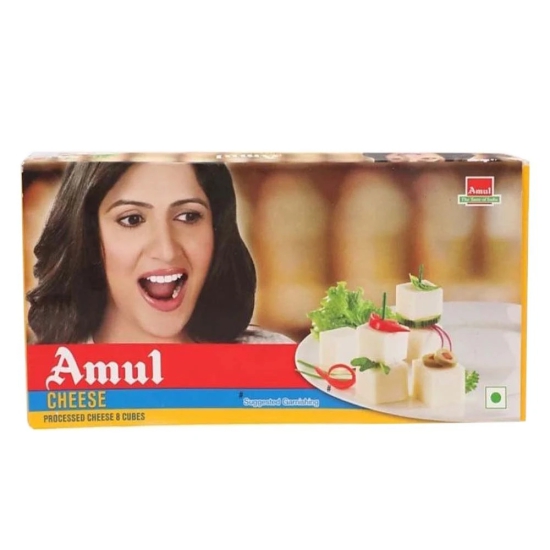 Amul Cheese Cube 200 G, 1 Pc