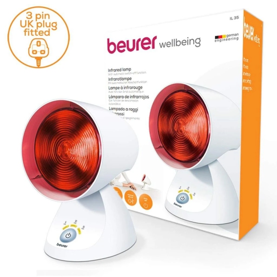 Beurer Il35 Infrared Heat Lamp 150W with Timer