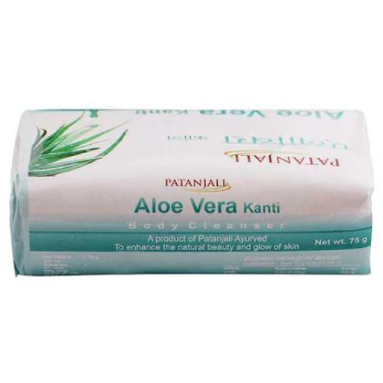 Patanjali Aloevera Kanti Soap 75 Gms