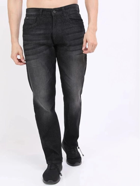 Ketch Straight Basic Mens Jeans - Black ( Pack of 1 ) - None