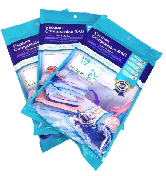 5 PCS VACUUM BAG WITH PUMP