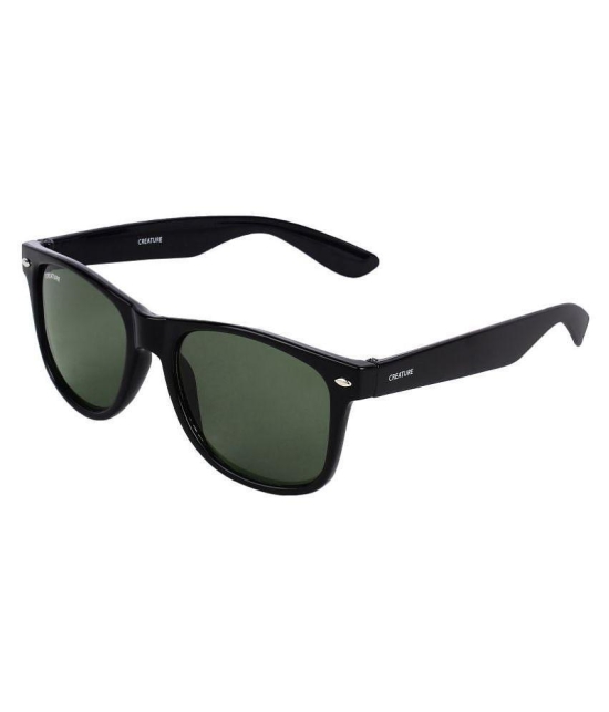 Creature - Green Square Sunglasses ( SUN-103 ) - Medium