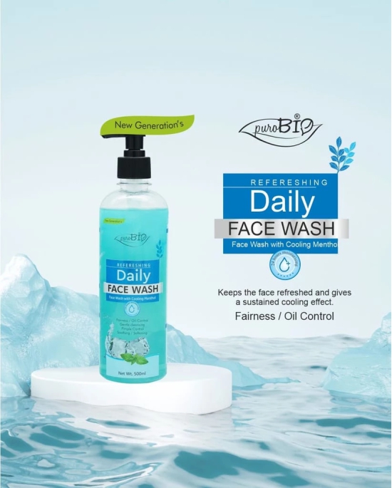 Purobio Refreshing Daily Face Wash - 500ml