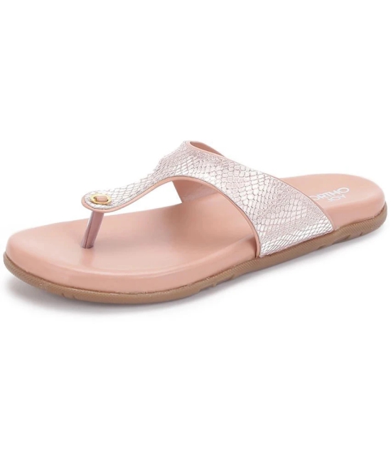 ORTHO JOY - Pink Womens Flats - None