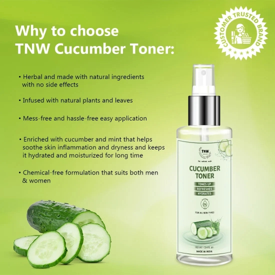 Cucumber Toner (Toner & Makeup Remover)