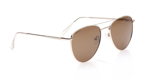 Brown Aviator Sunglasses for Unisex