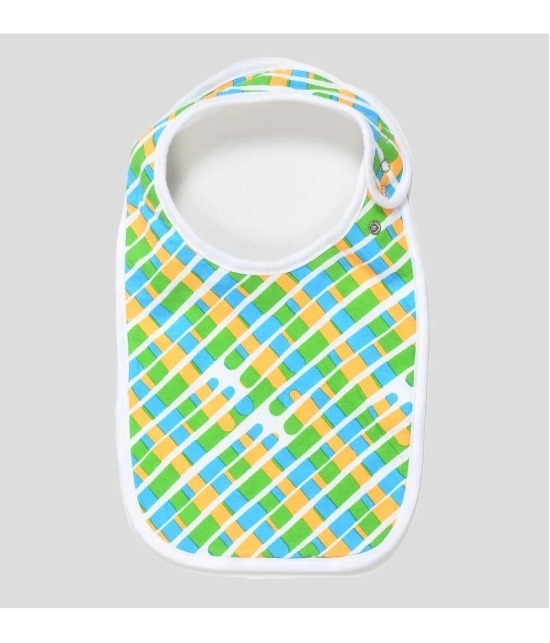 MangoPies Multi-Colour Cotton Bibs - Set of 5