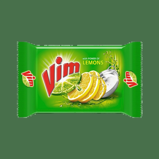 Vim Dishwash Bar - Lemon, 300 Gram Wrapper