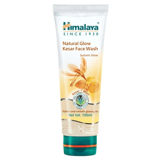 NATURAL GLOW KESAR FACE WASH 100ML INDIA 100 ml