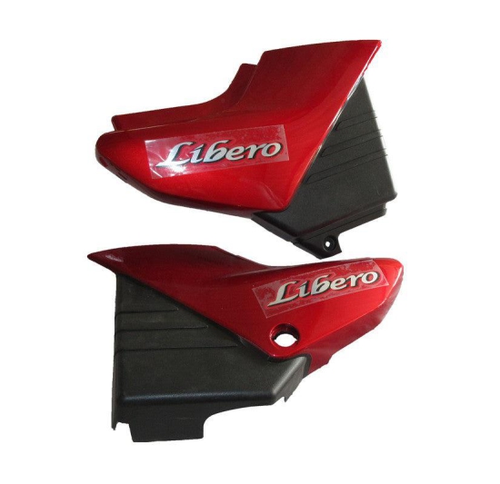 Side Panel / Side Cowl Set Fit For Yamaha Libero Flame Red