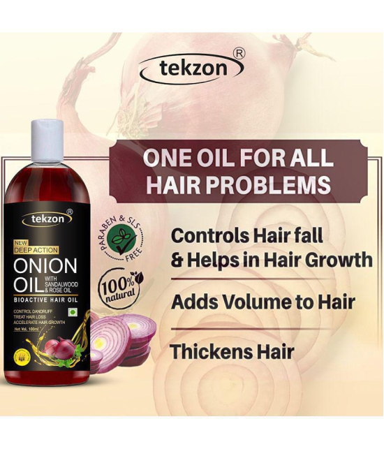 TEKZON - Anti Hair Fall Onion Oil 100 ml ( Pack of 2 )