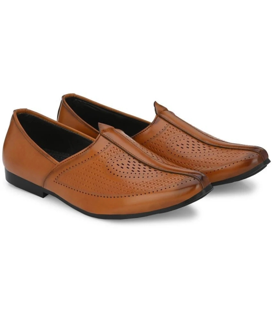 Leeport - Tan Mens Jutti - None