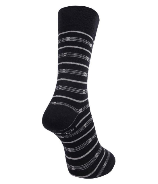 Dollar - Cotton Men's Striped Multicolor Full Length Socks ( Pack of 3 ) - Multicolor