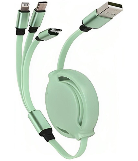 NBOX - Green 3A Multi Pin Cable 1.2 Meter - Green