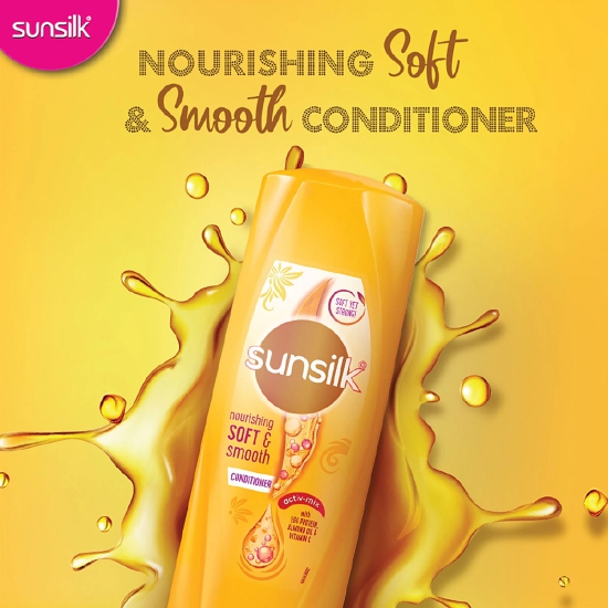 Sunsilk Conditioner - Nourishing Soft & Smooth, 180 Ml