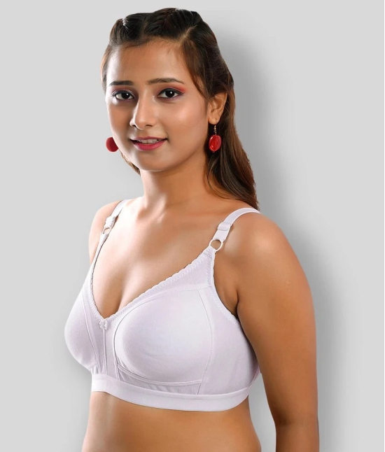 Elina - Multicolor Cotton Non - Padded Womens T-Shirt Bra ( Pack of 2 ) - 34C