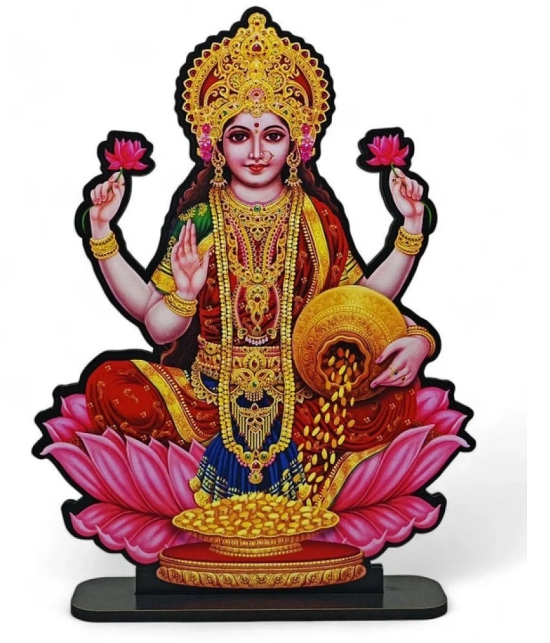 Saf Wood Laxmi Ganesh Idol ( 25 cm )