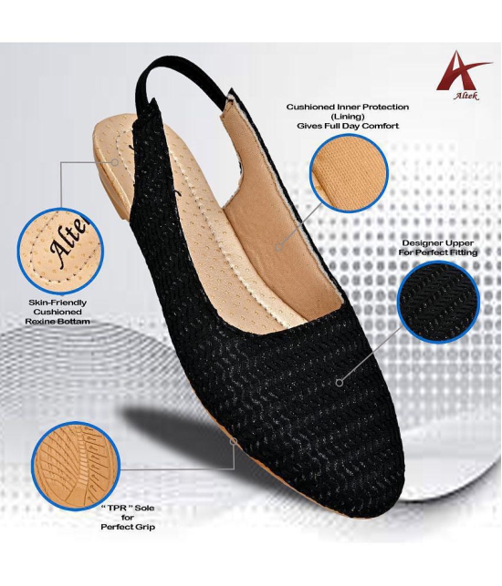 Altek - Black Womens Mules - None