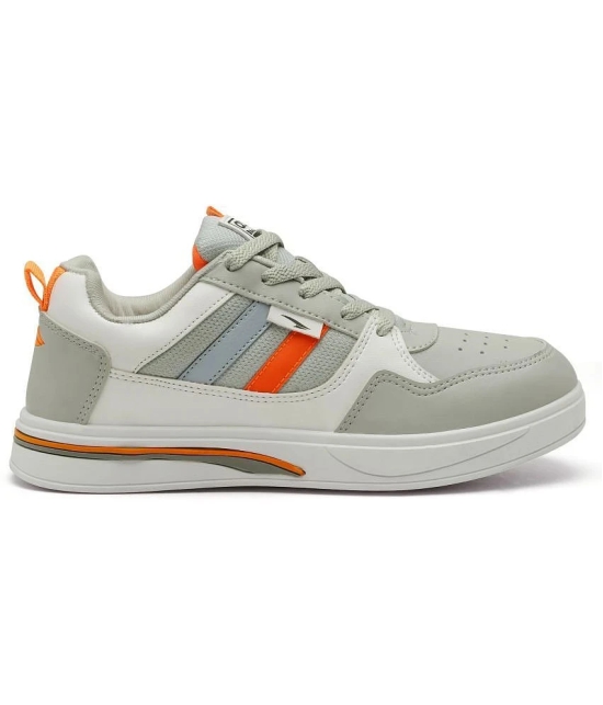 ASIAN SYDNEY-02 Light Grey Mens Sneakers - None