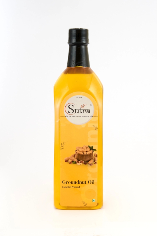 Sutra Groundnut Oil (Gold), 500 ml (??????? ?????)