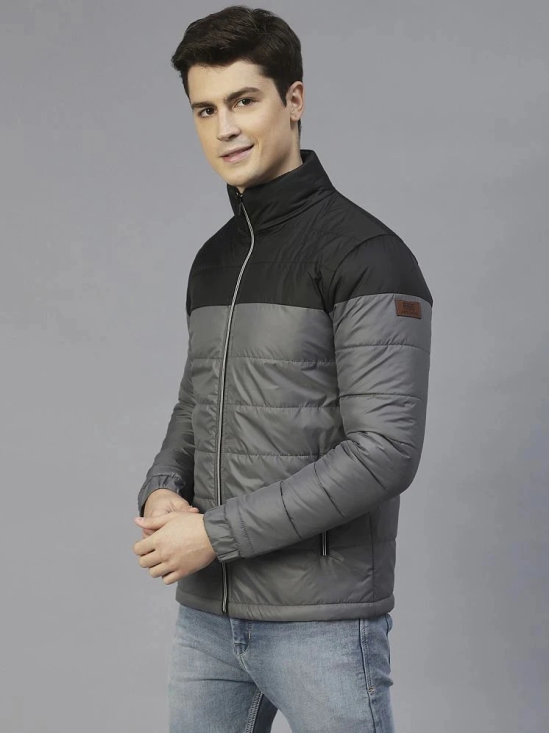 Rigo - Dark Grey Polyester Regular Fit Mens Puffer Jacket ( Pack of 1 ) - None