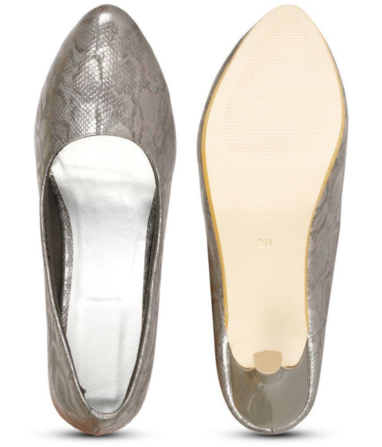 Saheb - Gray Womens Pumps Heels - None