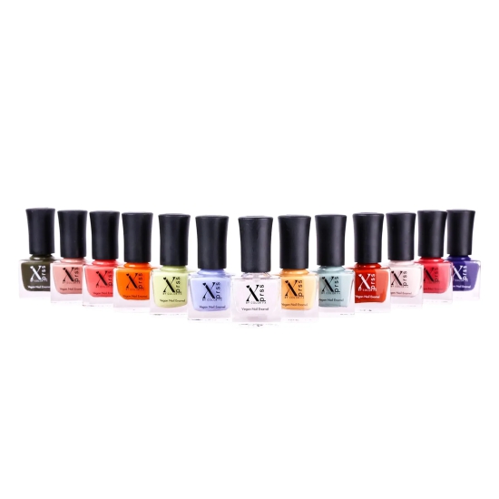 Color Fx New York Xprss Premium Non UV Gel Polish, Vegan & 21 Toxin Free, Infused with Keratin & Hexanal Pack of 13