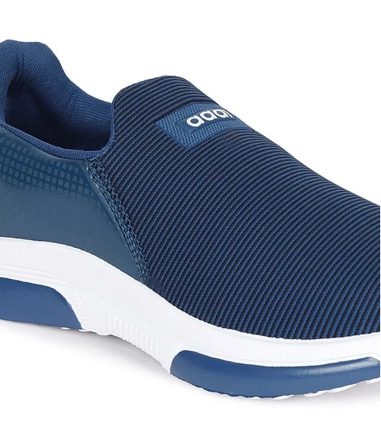 Aadi - Blue Mens Slip-on Shoes - None